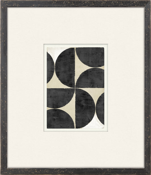 Mid-Century Geometric Print