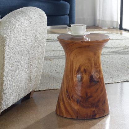 Suar Wood Accent Table