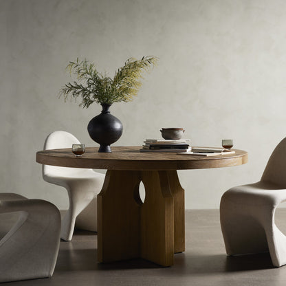 Elm Round Dining Table