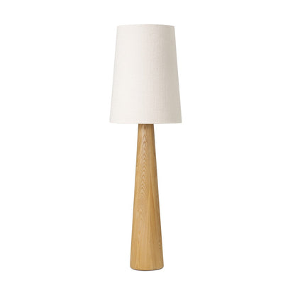 Tapered Wood Floor Lamp