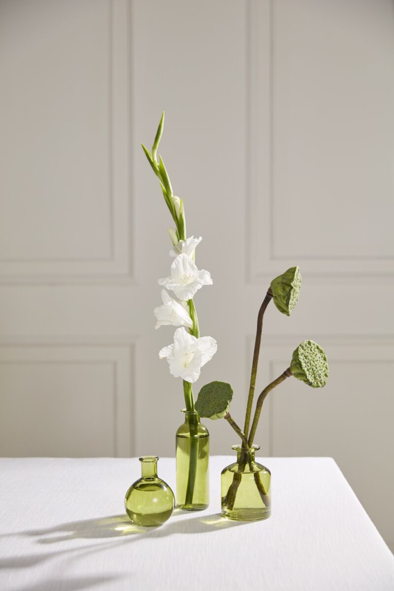 Glass Budvase (Set of 3)