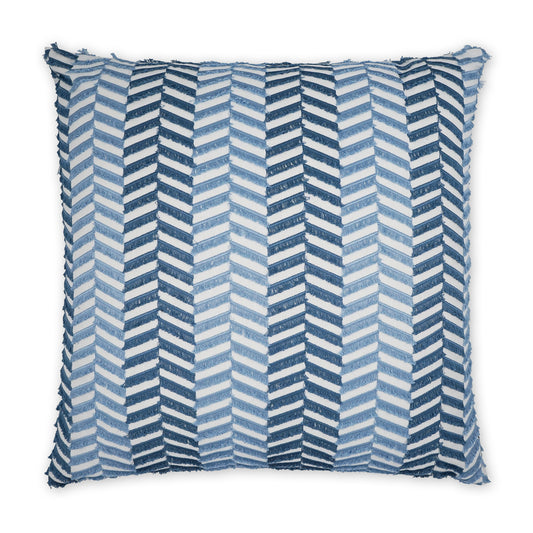 Blue Cuts Pillow