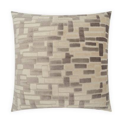 Neutral Tile Pillow