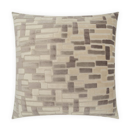 Neutral Tile Pillow