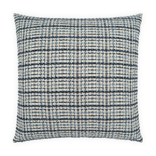 Blue Stitch Pillow
