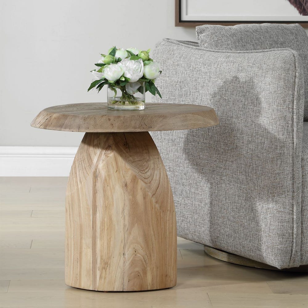Reclaimed Wood Side Table