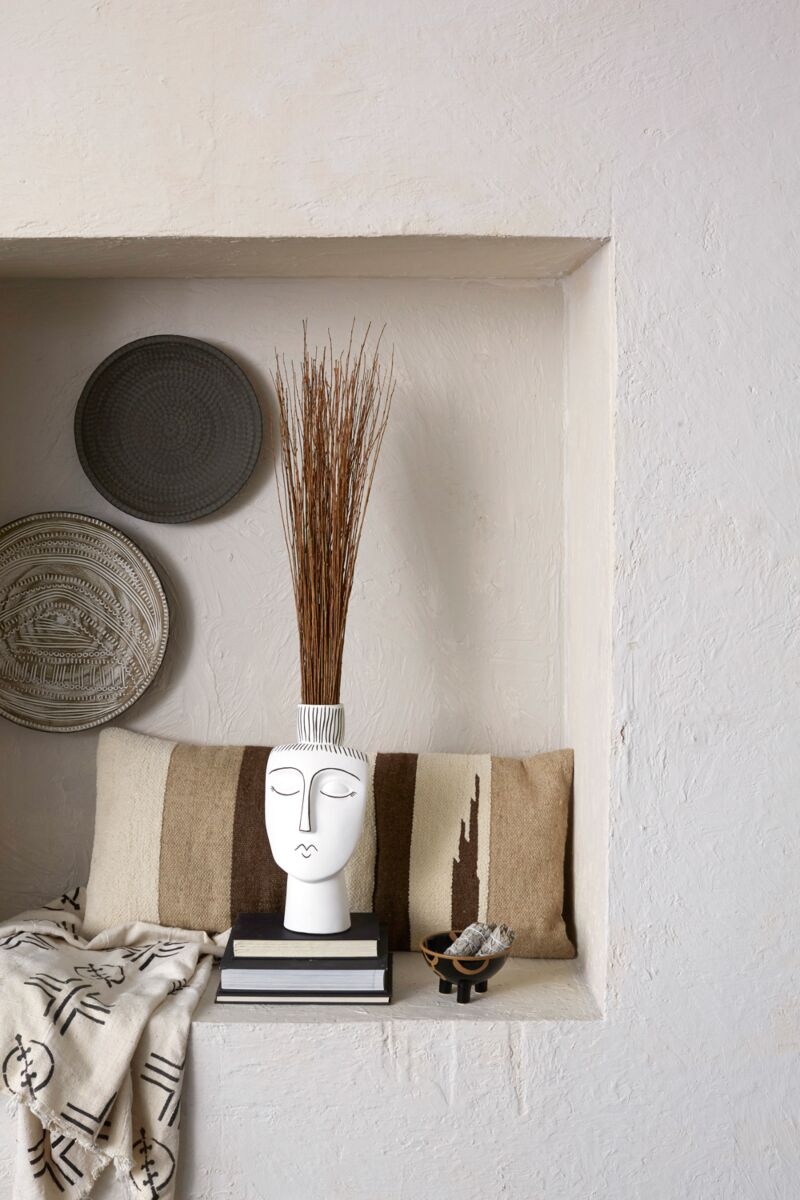 Face Ceramic Vase