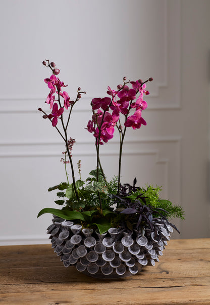 Hand-Shaped Ceramic Bowl