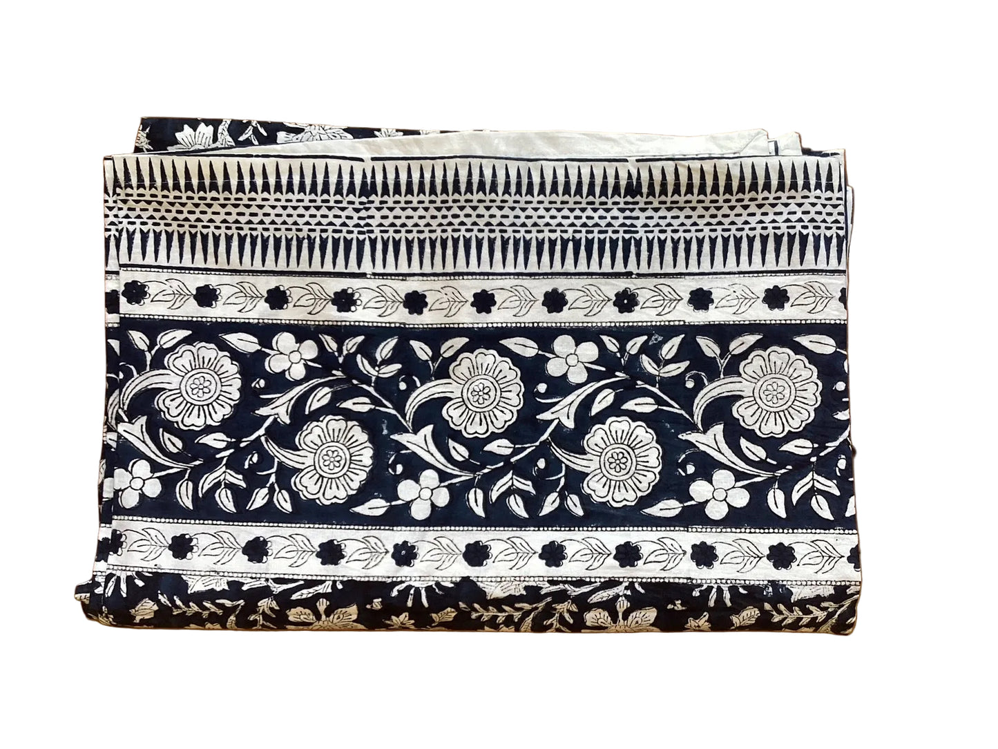 Indy Home Block Printed Tablecloth & Napkin Set
