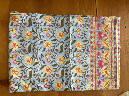 Indy Home Block Printed Tablecloths