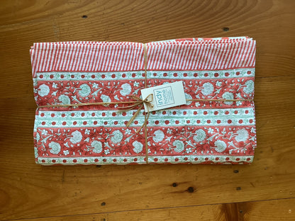 Indy Home Block Printed Tablecloths