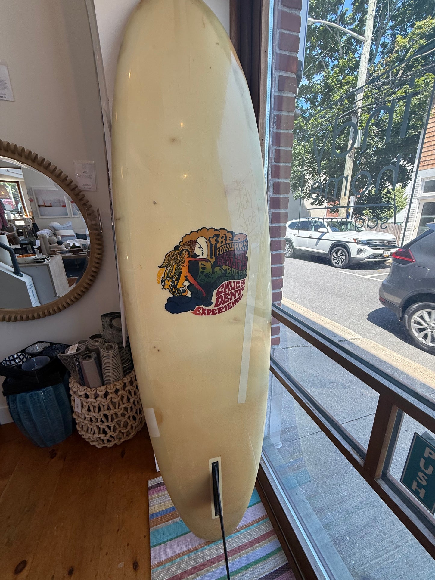 Chuck Dent Surfboard
