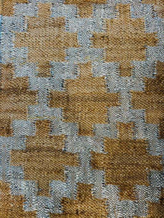 Indy Home Jute & Silver Rug