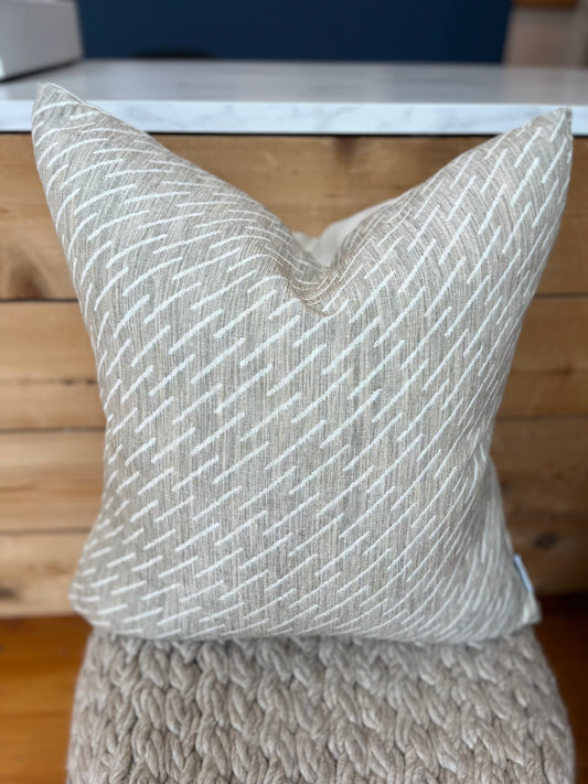 Diagonal Stripe Pillow