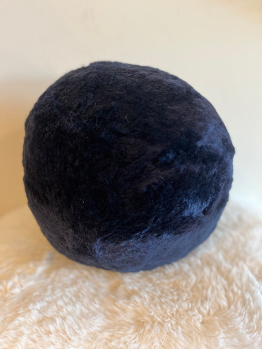 Shorn Sheepskin Ball Cushion