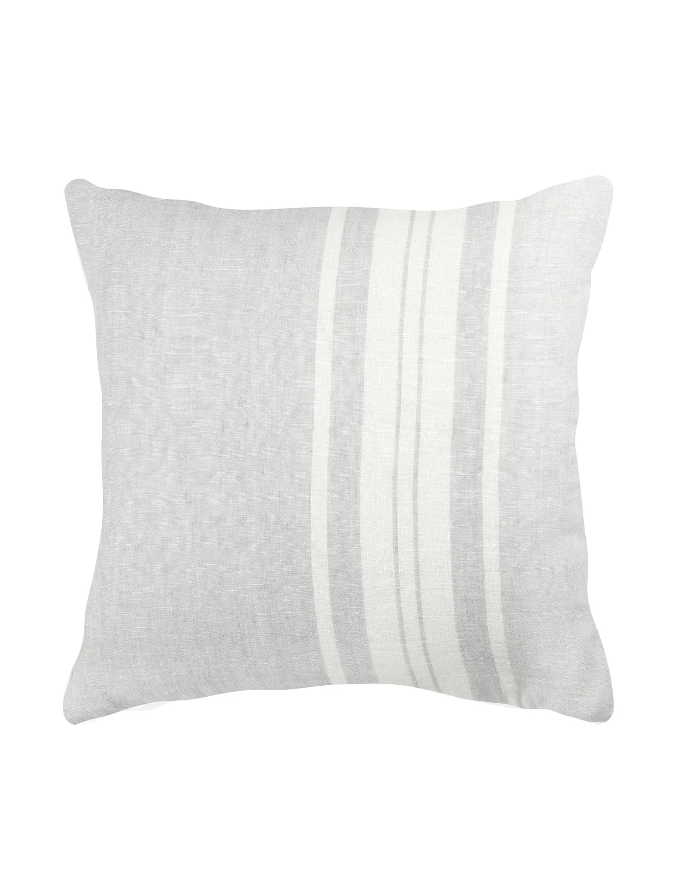 Chunky Stripe Linen Pillow