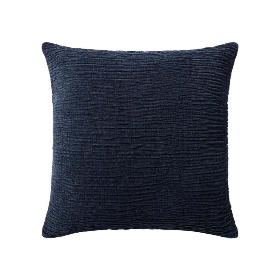 Crinkled Velvet Pillows