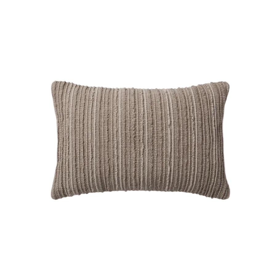 Hand Woven Earth Lumbar Pillow