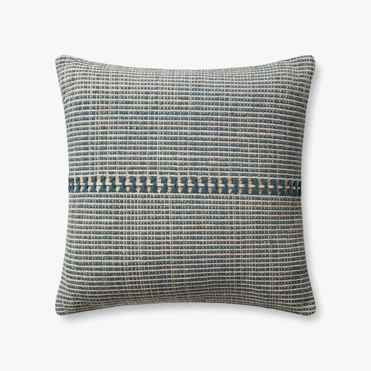 Textured Woven Stripe Pillow