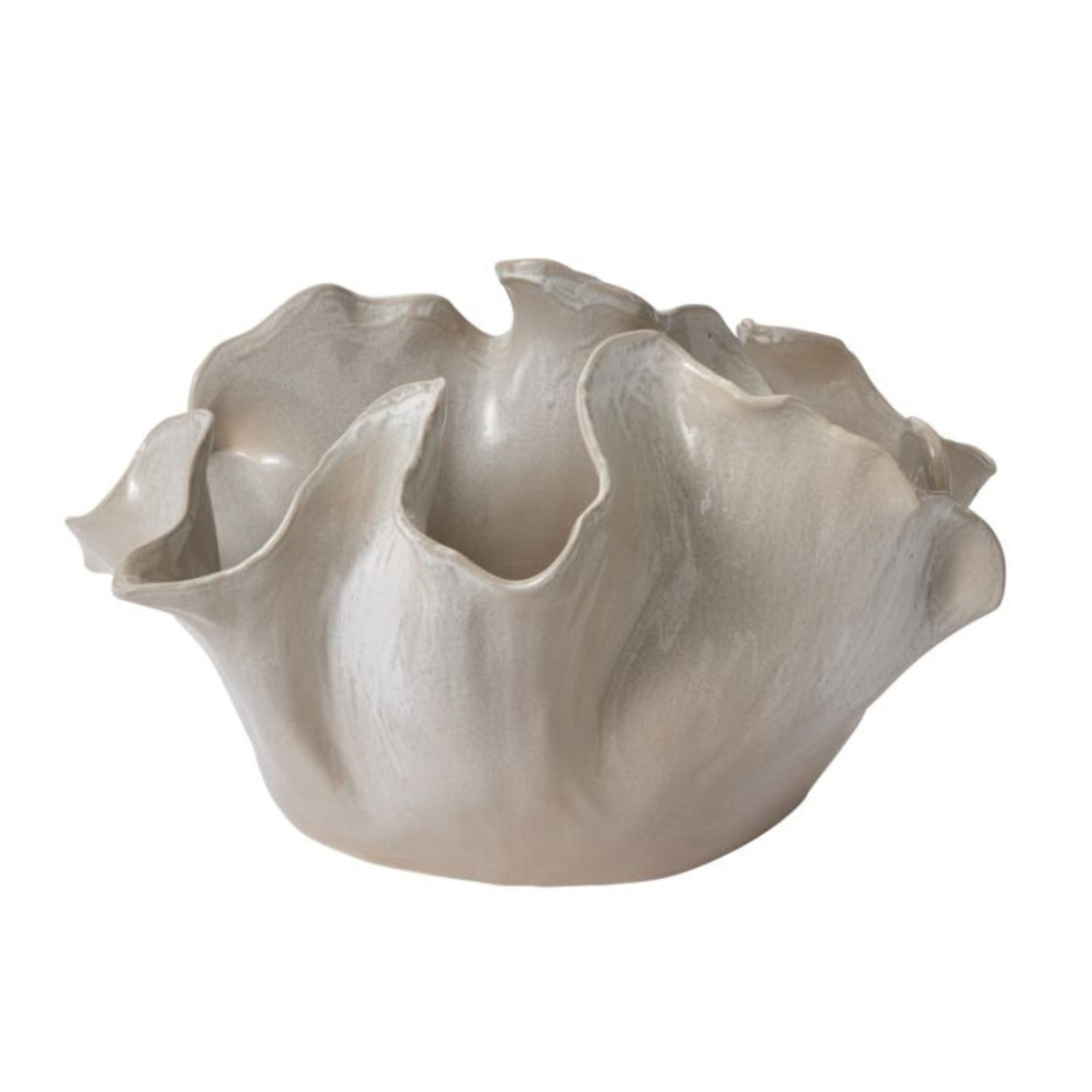 Wavy Ceramic Bowl