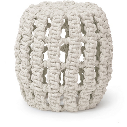 Handwoven Cotton Stool