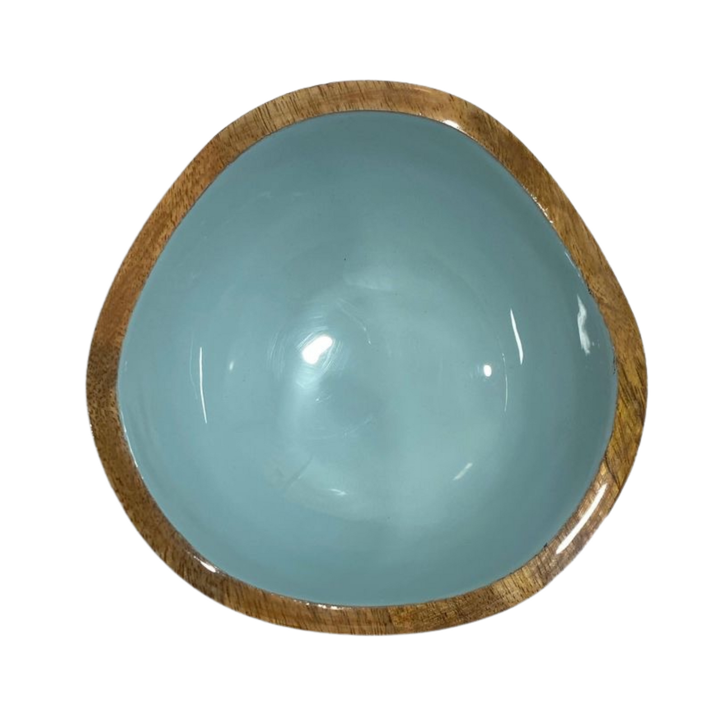 Indy Home Mango & Enamel Small Curve Bowls