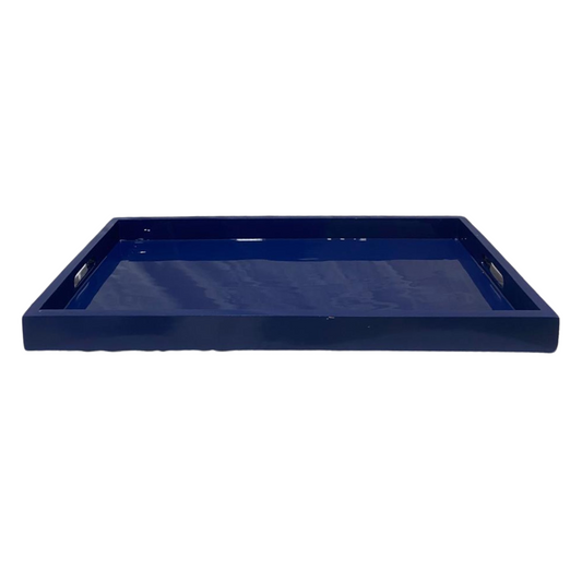 Indy Home XL Rectangle Enamel Tray w/ Handles