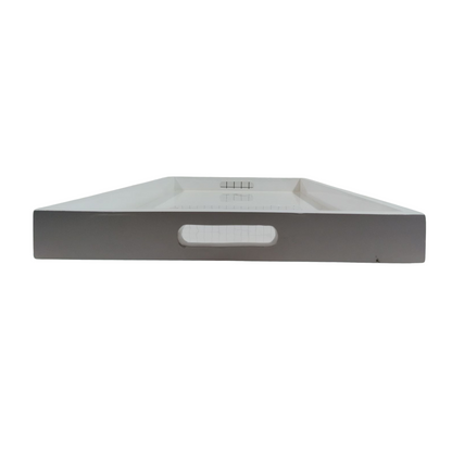 Indy Home XL Rectangle Enamel Tray w/ Handles