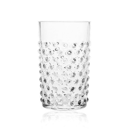 Hobnail Glass Tumblers (Set of 4)