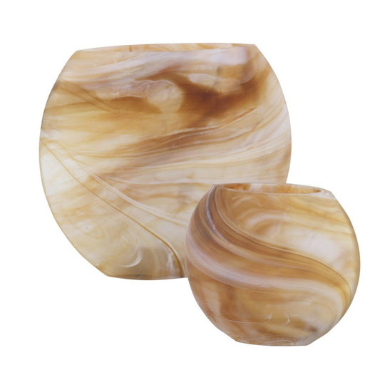 Swirl Glass Vases