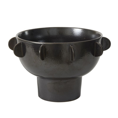 Large Versatile Footed Ceramic Bowl