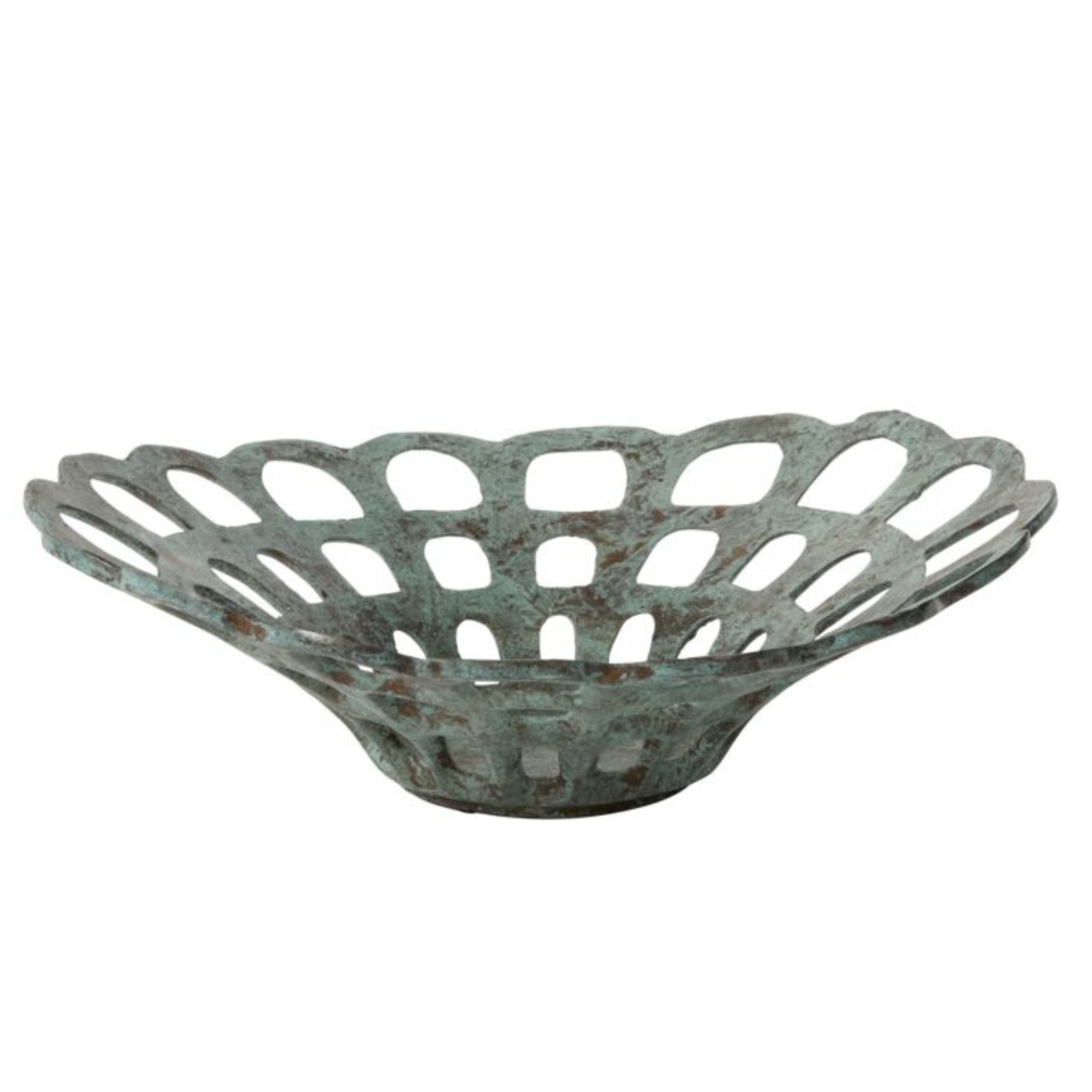 Cast Aluminum Decorative Bowl