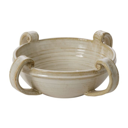 Glazed Ceramic Decorative Bowl