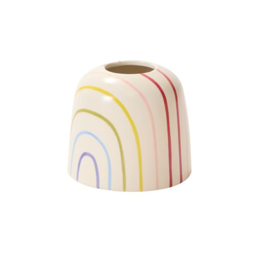Rainbow Ceramic Budvase
