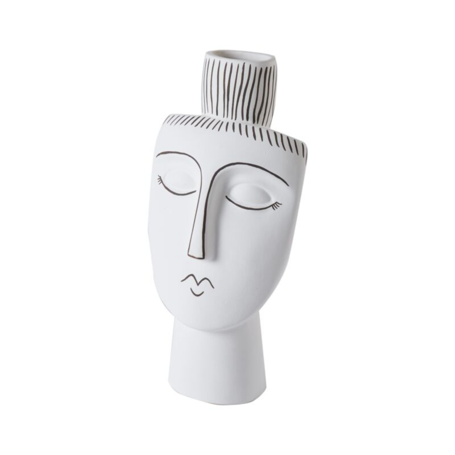Face Ceramic Vase
