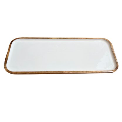 Indy Home Mango & Enamel XL Tray