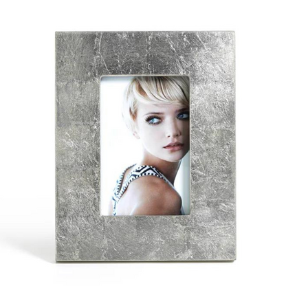 Silver Leaf Photo Frame