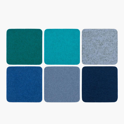 Merino Wool Coasters (Set of 6)