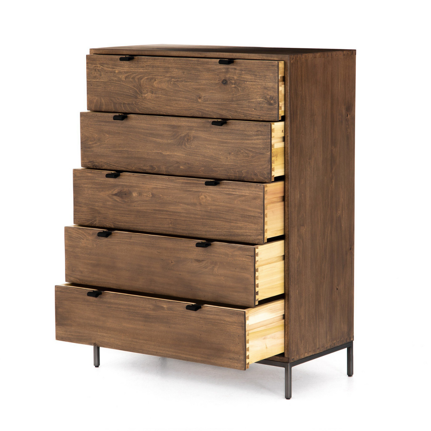 Poplar 5-Drawer Dresser