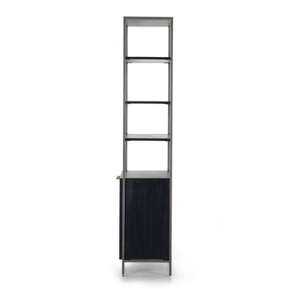 Poplar Modular Wide Bookcase