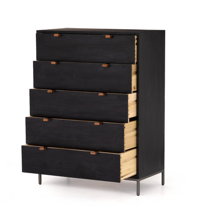 Poplar 5-Drawer Dresser