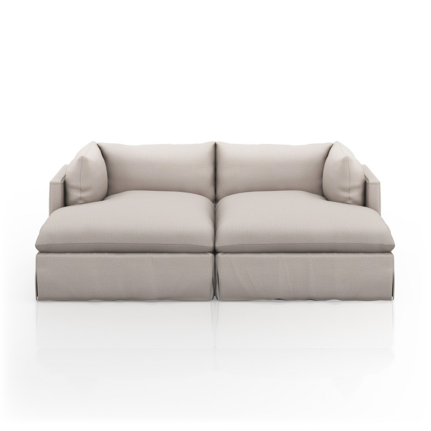 Culloden Slipcover Double Chaise Sectional