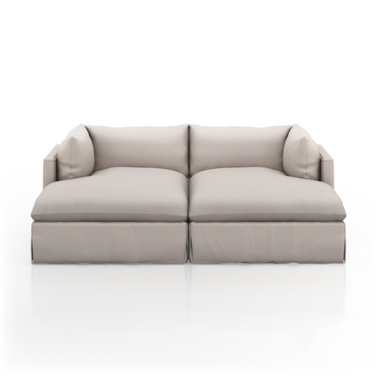 Culloden Slipcover Double Chaise Sectional