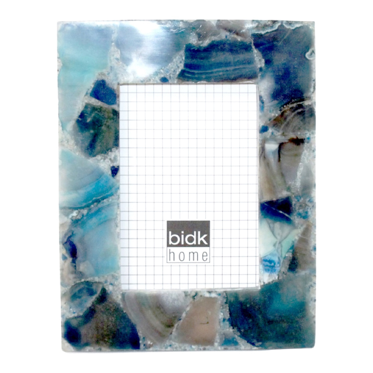 Blue Agate Photo Frame