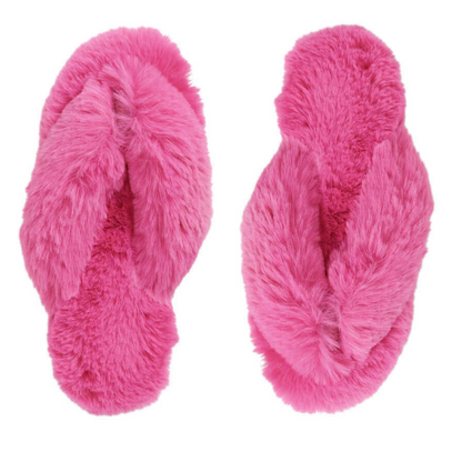 Faux Fur Slippers