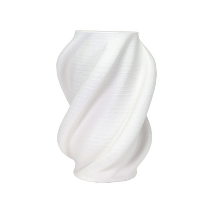 Swirl Porcelain Vase