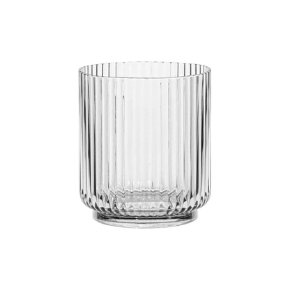 Ribbed Plastic Drink Ware