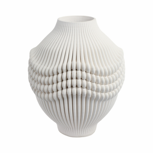 Colton 3D Printed Porcelain Vase
