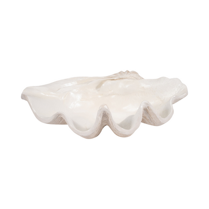 Pearlized Clam Shell Bowl