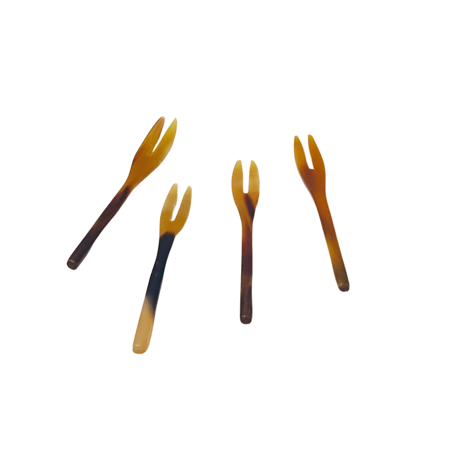 Horn Cocktail Forks (Set of 4)